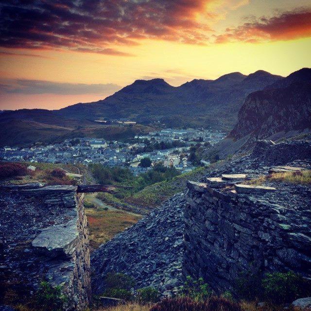Snowdonia miners cottage Blaenau Ffestiniog Esterno foto